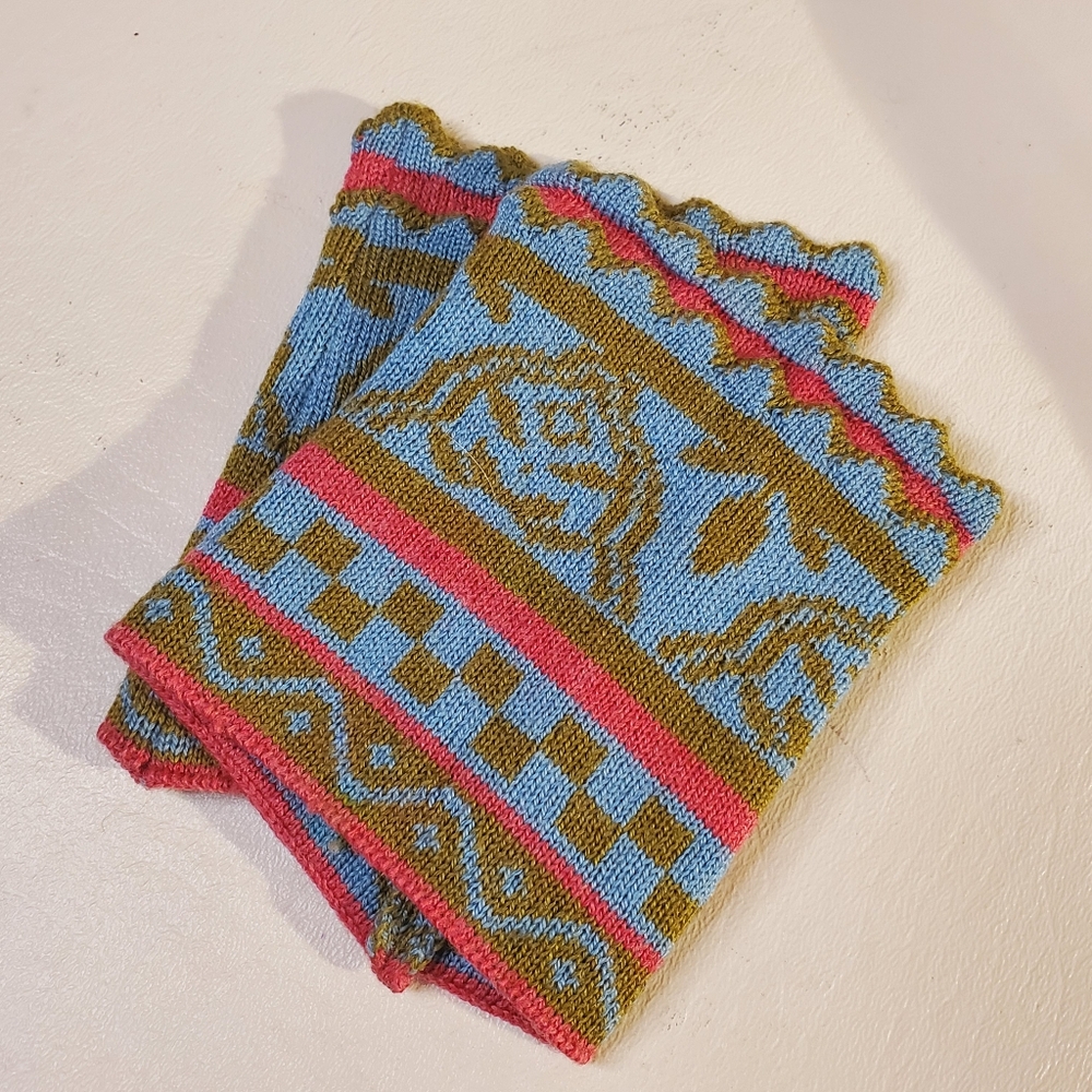 Oleana Norweigian wool wristlets